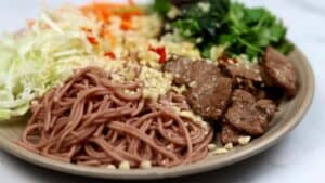 bún gạo lứt