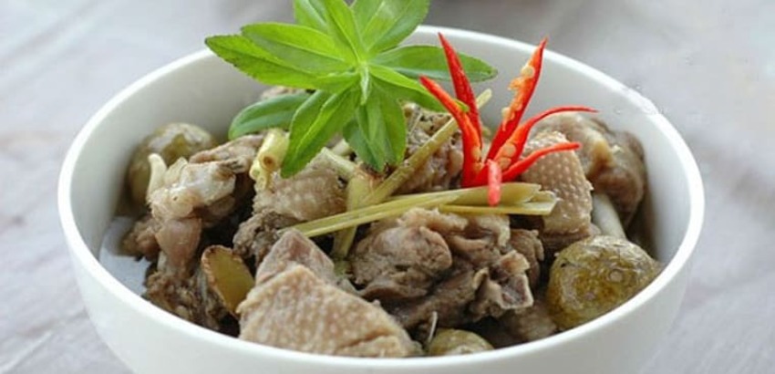 cách nấu vịt om sấu thơm ngon chuẩn vị