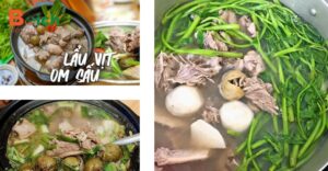 Lẩu vịt om sấu