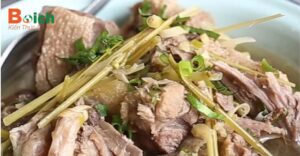 vịt om sấu nước dừa