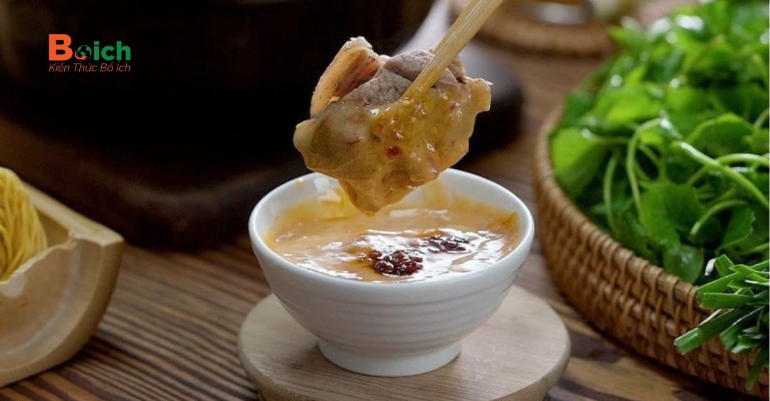 cách làm nước chấm vịt nấu chao